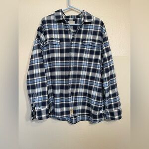 Jachs  Flannel Mens Size XL Blue Plaid